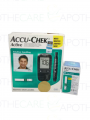 Package of ACCU-CHEK Active New MG/DL Gen 4 Kit 1's  +  Strips 25's